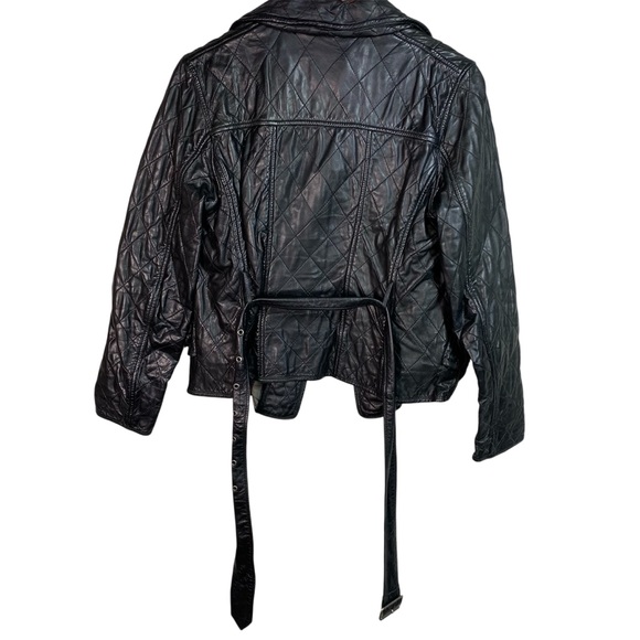 Vintage Burberry Leather Jacket - Picture 3 of 10